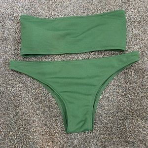 Bandeau Bikini Set